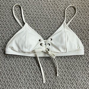 White Billabong Bikini Top